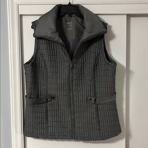 Quilted Gray Women's Vest